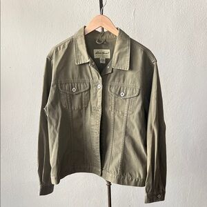Eddie Bauer Cotton Jacket Womens XL